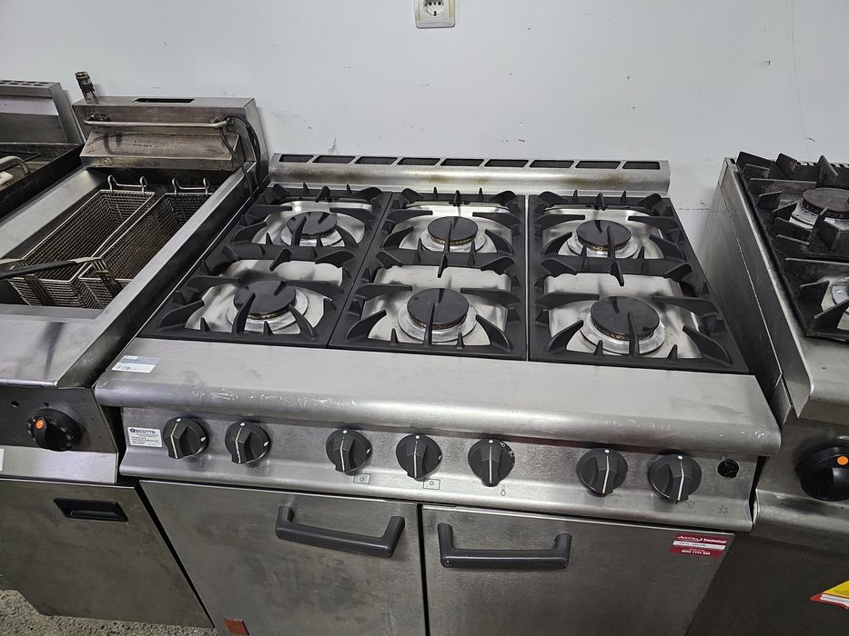 Falcon 6 Burner Dominator Plus Oven,2021г 4500лв