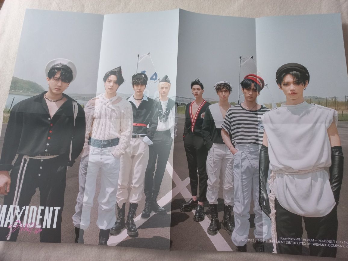 Album Stray kids maxident GO version LIMITED cu POB