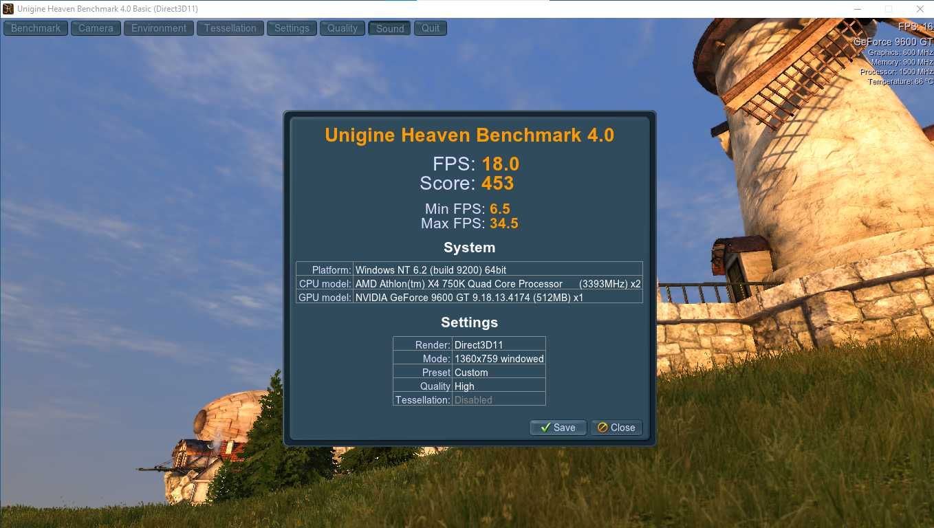 Видеокарта Sparkle GeForce 9600GT 512MB GDDR3