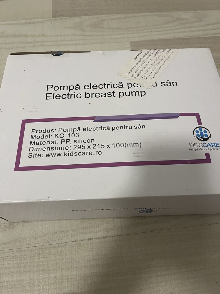Pompa electrica pentru san
