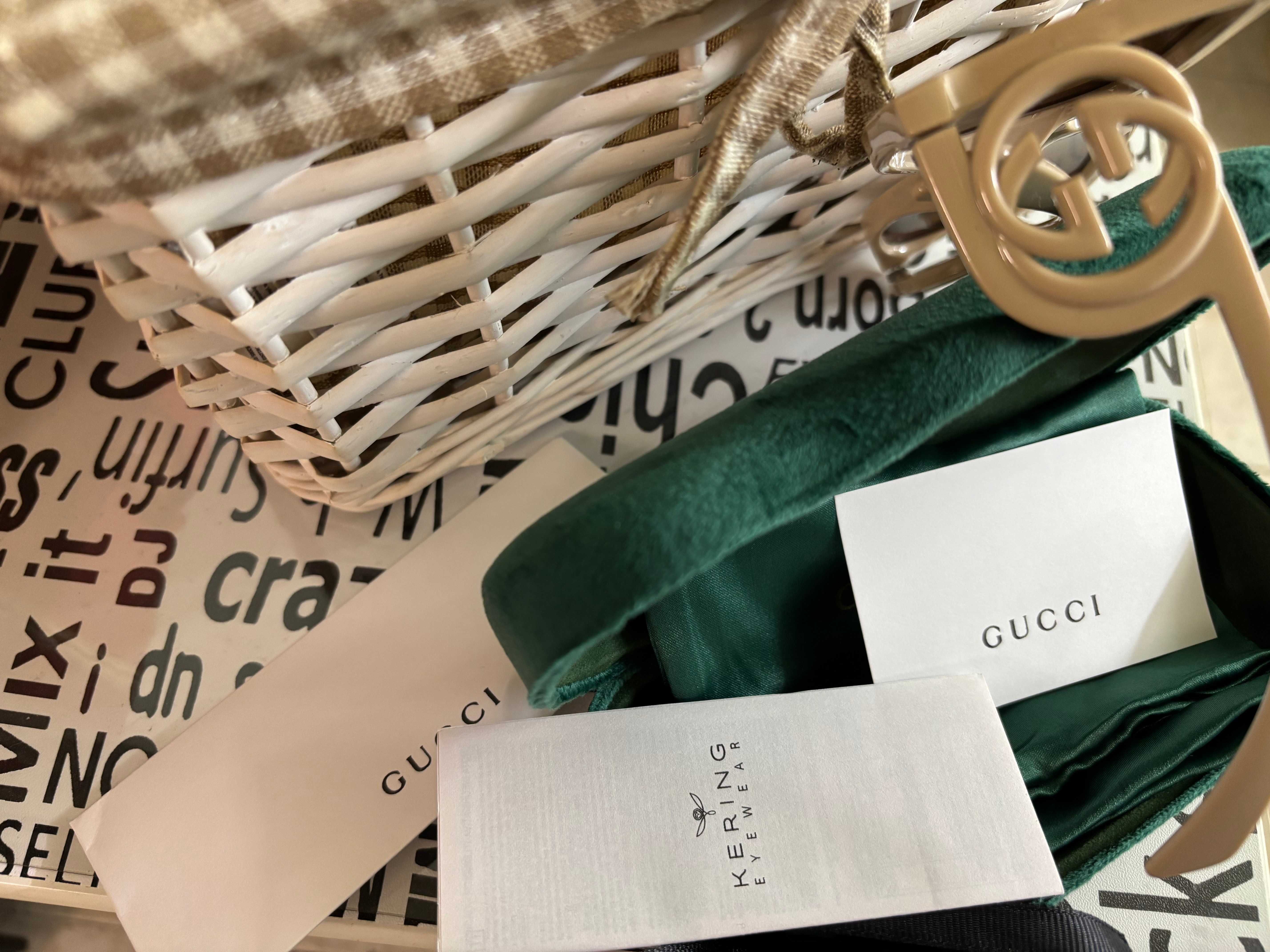 Gucci дамски слънчеви очила с големи квадратни форми