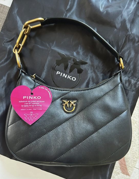 geanta pinko half moon