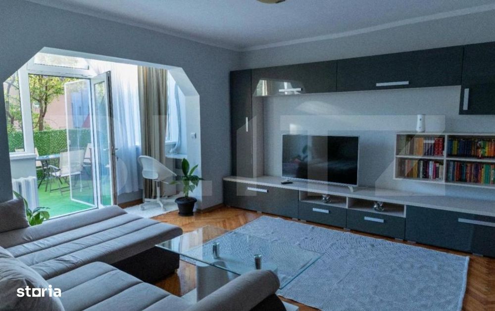 Apartament de inchiriat, cu 3 camere, terasa 20mp + garaj, Complexul S