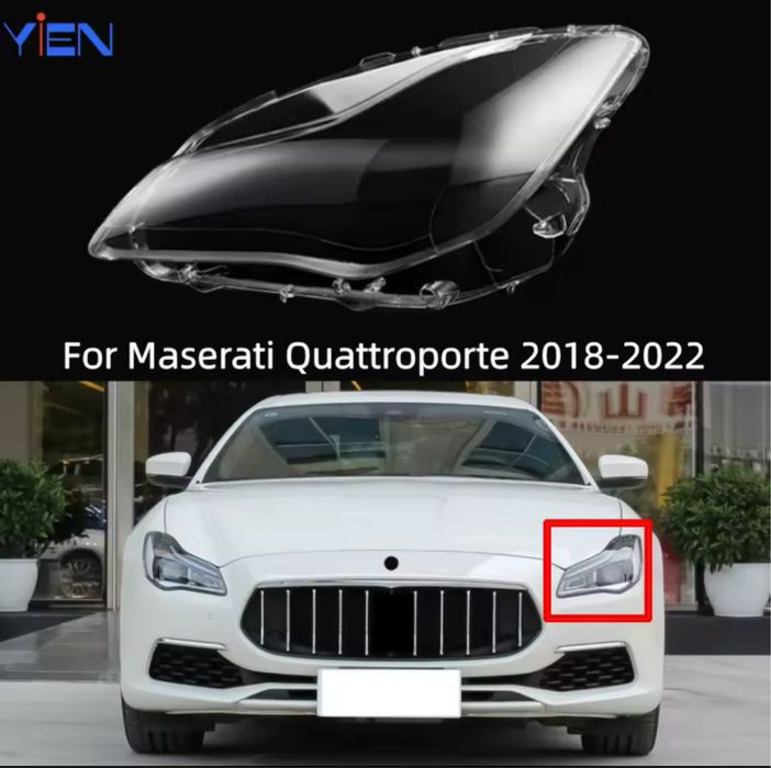 sticla far Maserati Quattroporte 2013-2022/ghibi 2014-2018