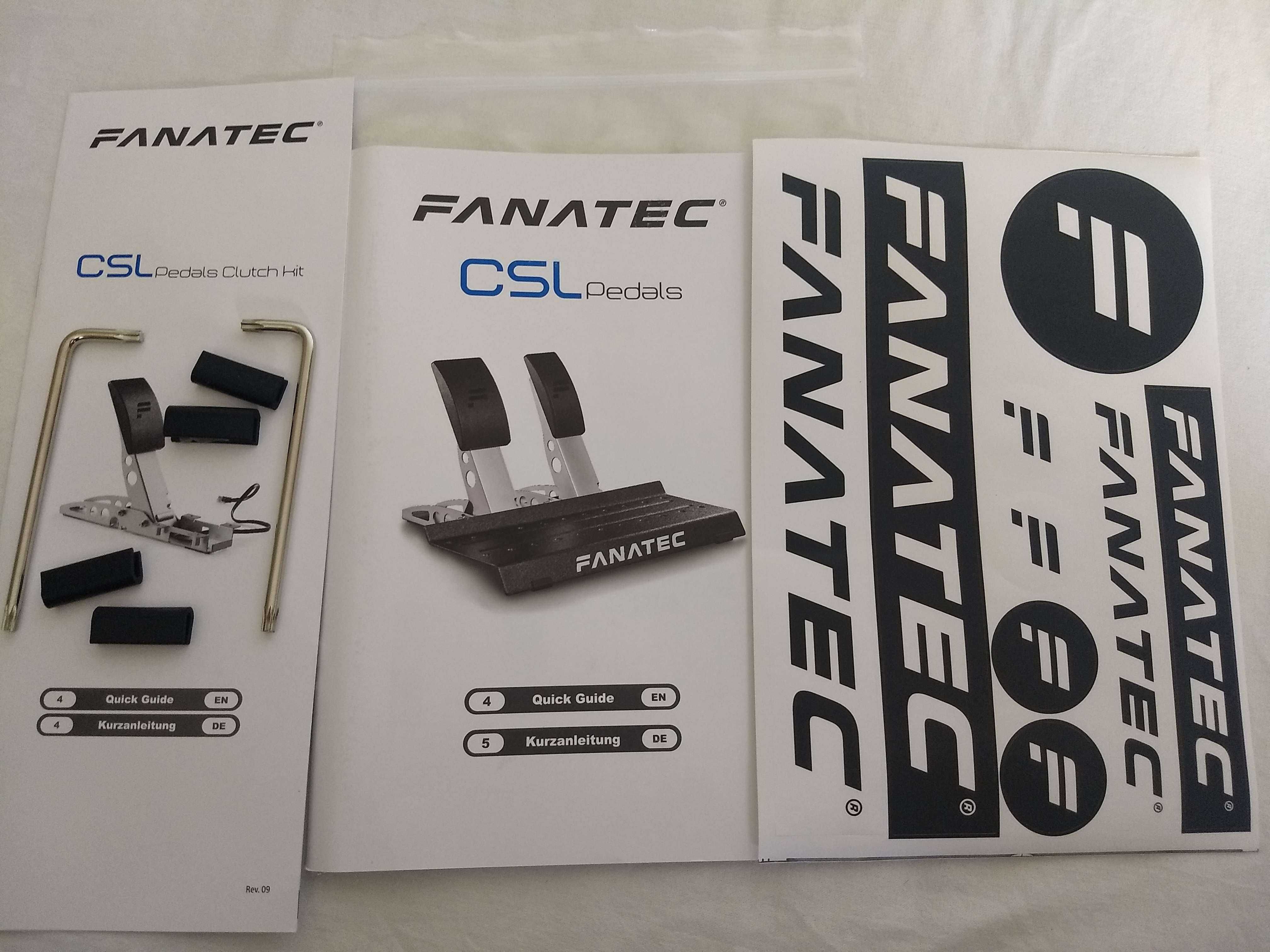 Fanatec CSL Pedals with Clutch Kit