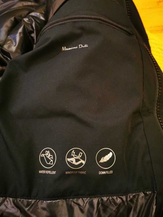 Geaca de iarna cu puf Massimo Dutti