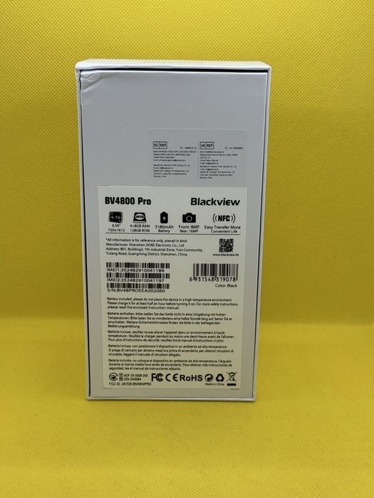 Blackview BV4800 Pro 128/8 Negru