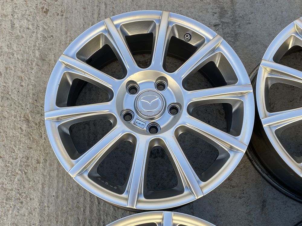 Jante 17 originale mazda , 5x114.3 , 7j et 50 , cb 67.1mm , + senzori