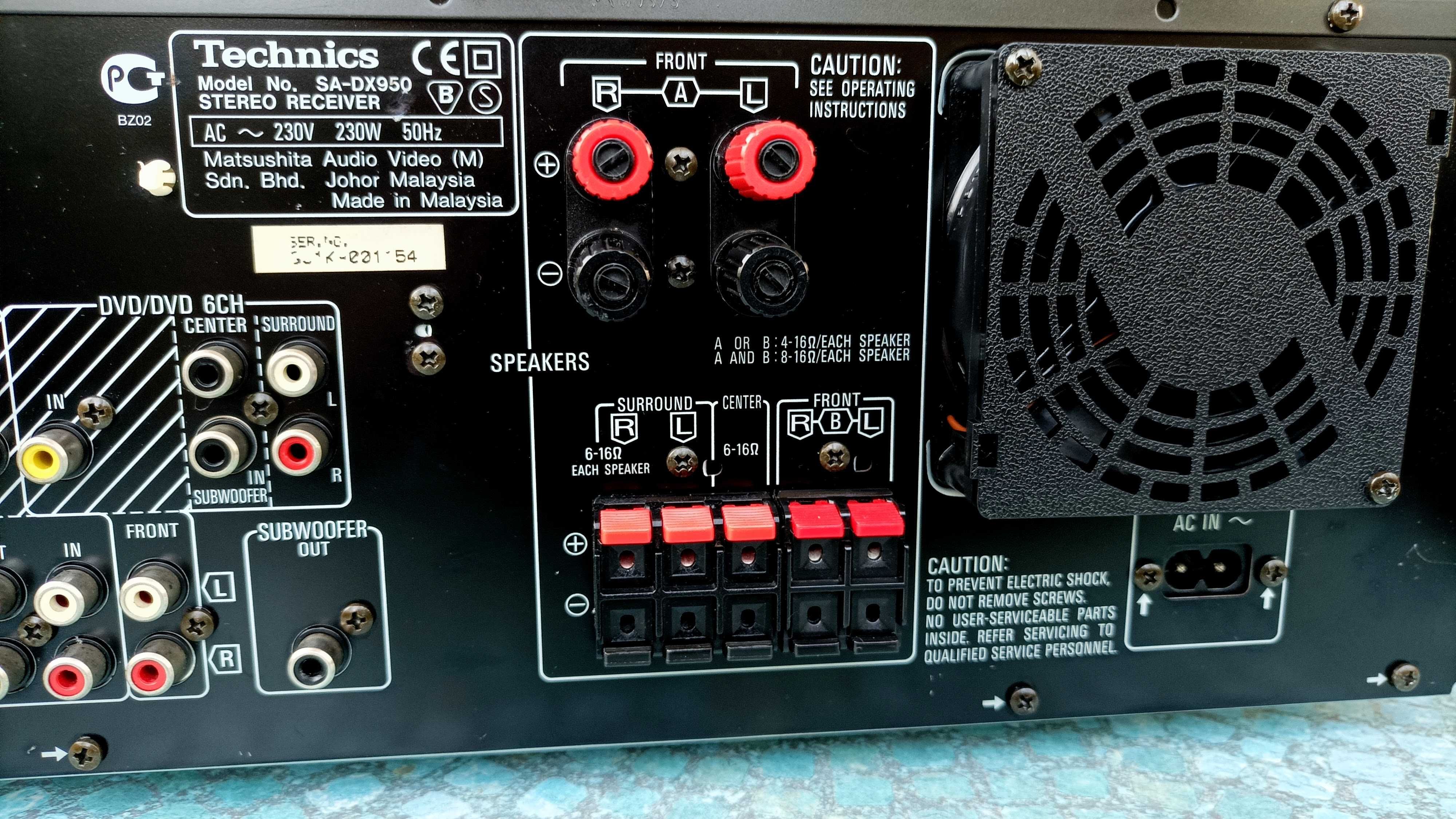 Technics SA-DX950