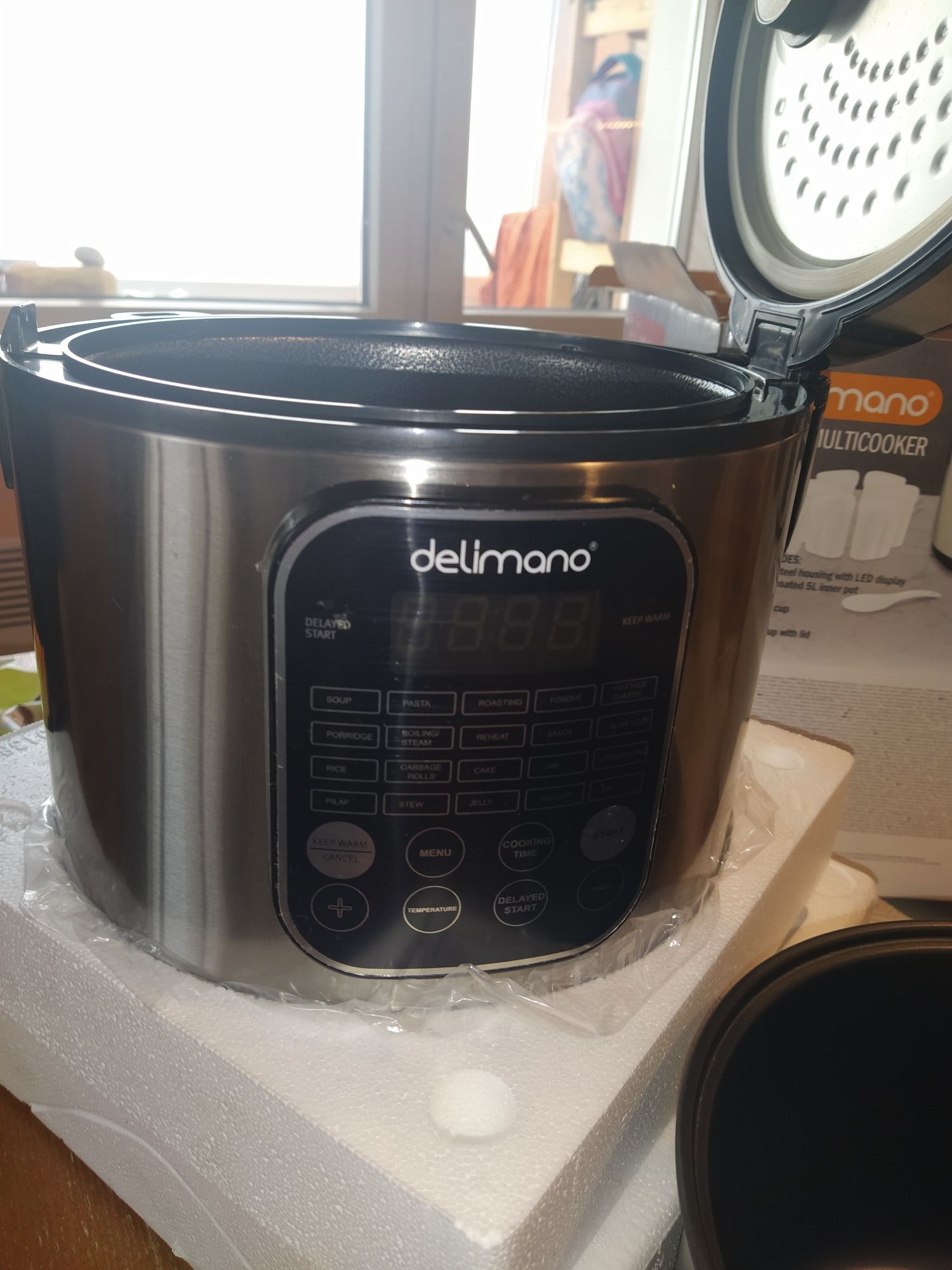 Delimano 20in1 Multicooker 5L capacity