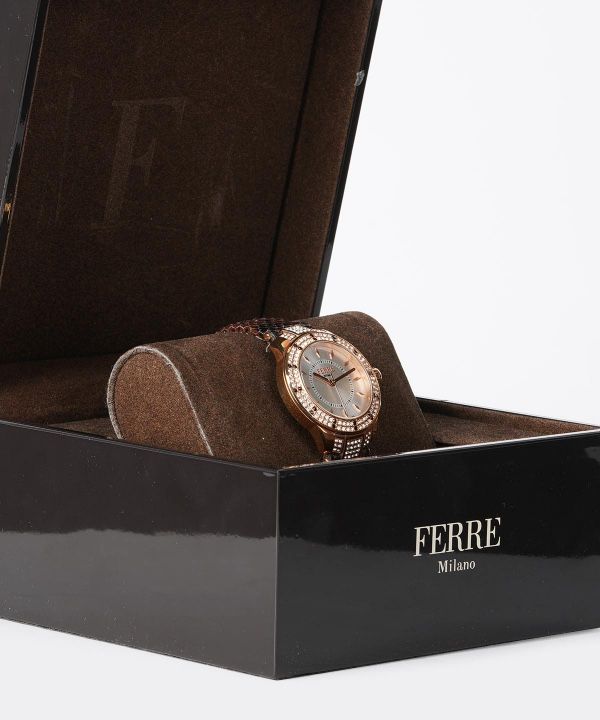 Дамски Часовник с шагрен - Ferre Milano