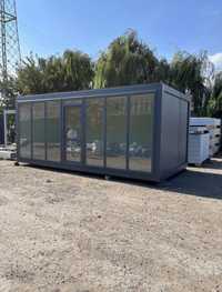 Container vitrina 6x3m antracit