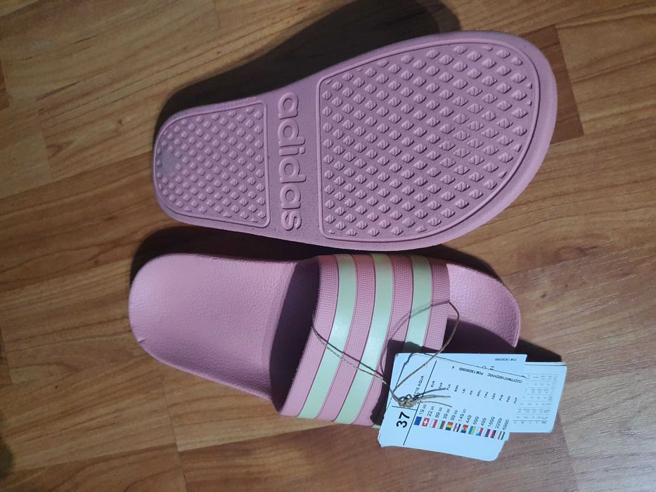 Papuci Adidas Adilette aqua, roz, 37, noi