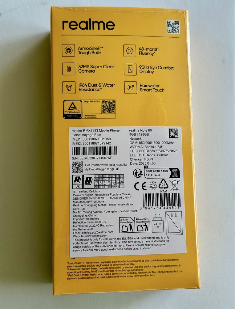 Realme Note 60 128GB