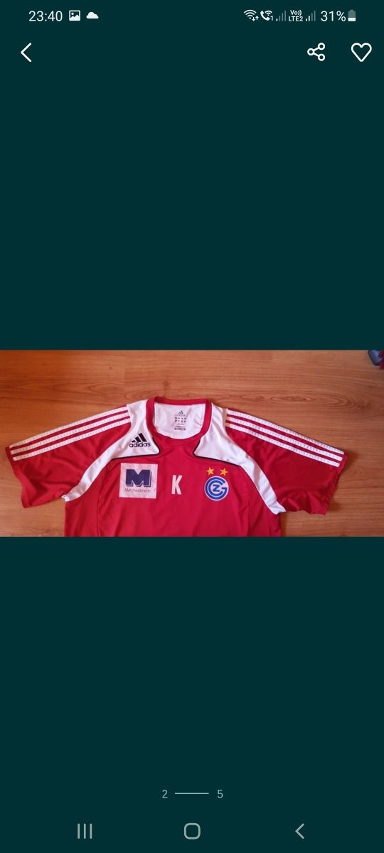 Tricou FC Zurich Adidas original mărimea L