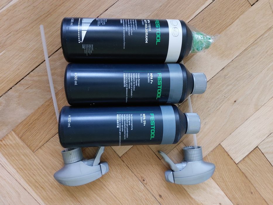 Foi abrazive și systainer de la Festool
