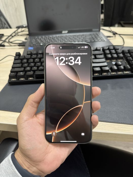 Продается Iphone 16 PRO MAX коробка документ на месте