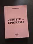 Carte JURIȘTII  și  epigrama