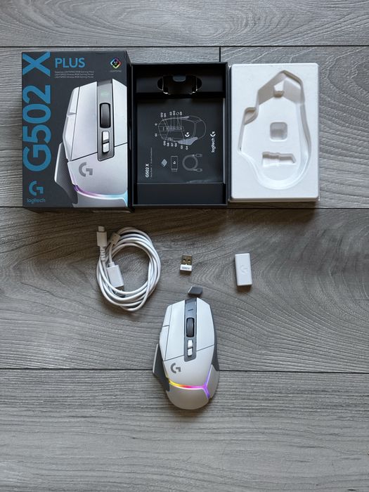 Logitech g502x plus white