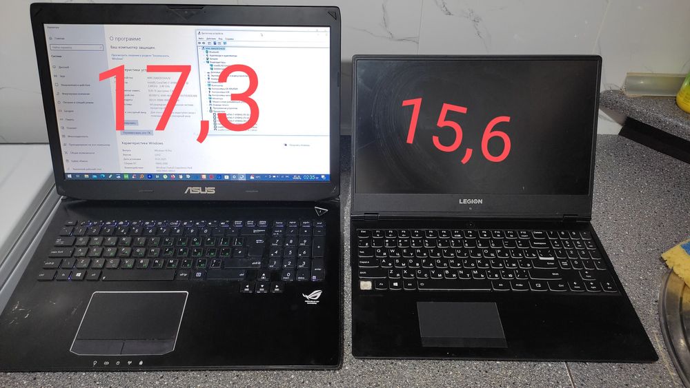 Asus ROG G760, 17.3 дюима