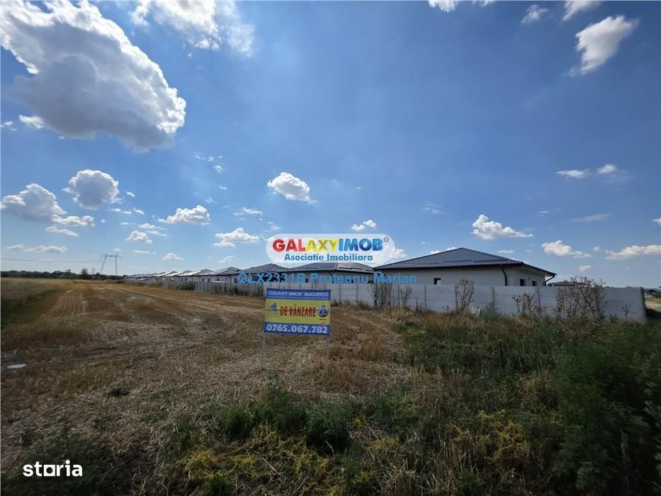 Teren 4996 mp situat in comuna Clinceni aproape de zone Rezidentiale