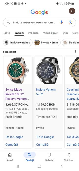 Ceas Invicta Reserve Venom 10812