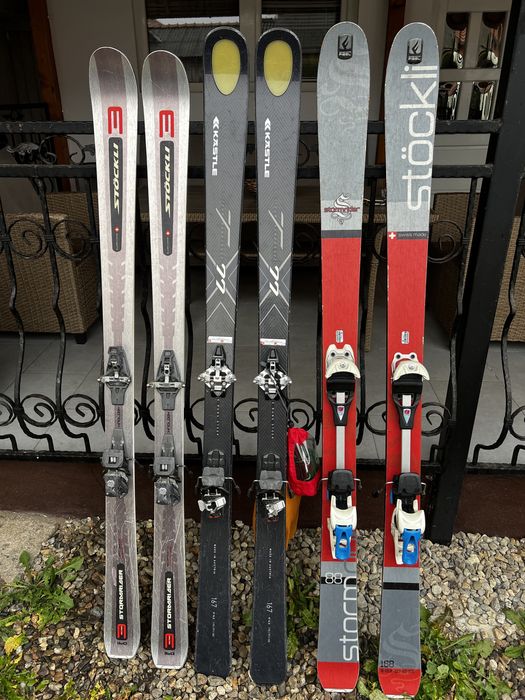 Schiuri ski tura Stokli Kastle 160 cm 168 cm