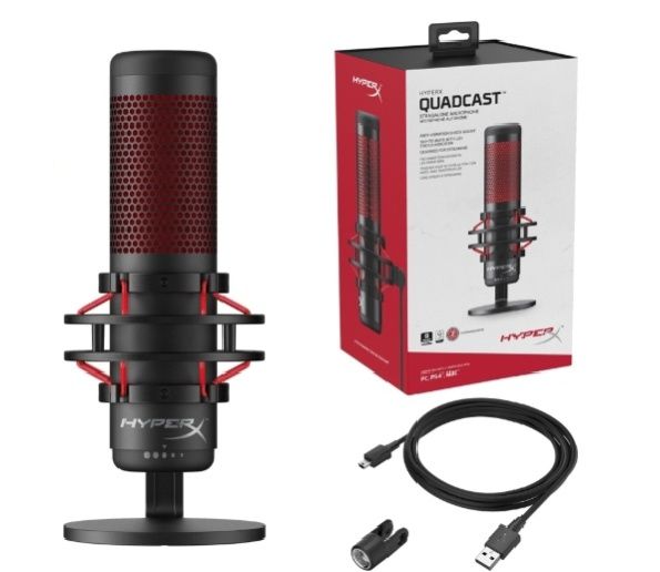 Микрофон HyperX Quadcast