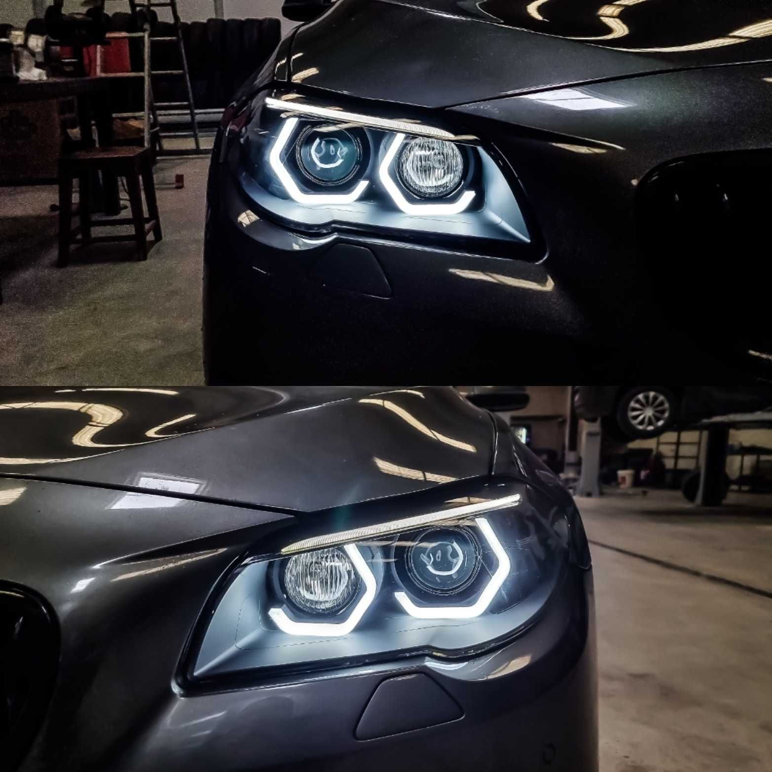 Angel eyes LED M4 Iconic pentru BMW E90/E91/E92