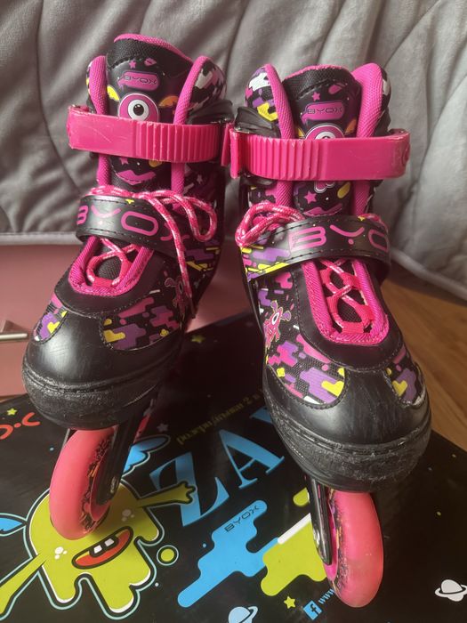 Ролери-кьнки Zax 2в1 размер М 34-37