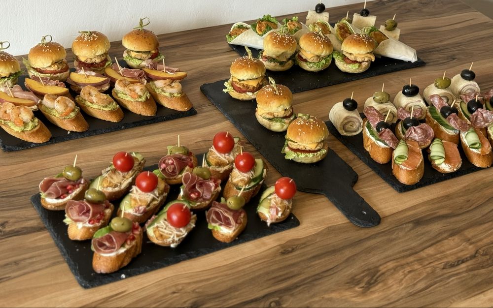 Platouri evenimente – aperitive & finger food Slatina si împrejurimi