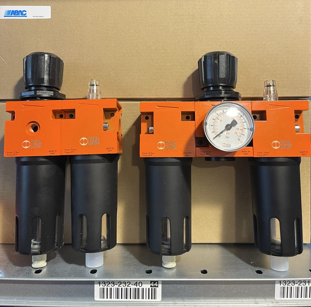 Regulator de presiune 0-16BAR cu manometru , filtru +2cuple