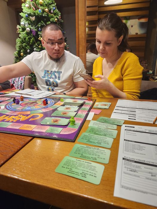 Провожу Игру Кэшфлоу Киосаки опытный ведущий