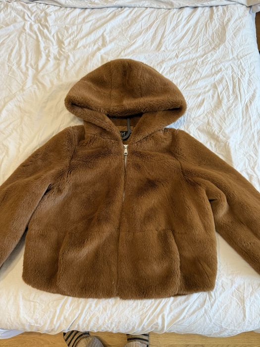 Пухено зимно яке ZARA