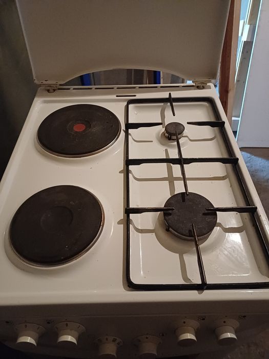 Печка на газ и ток