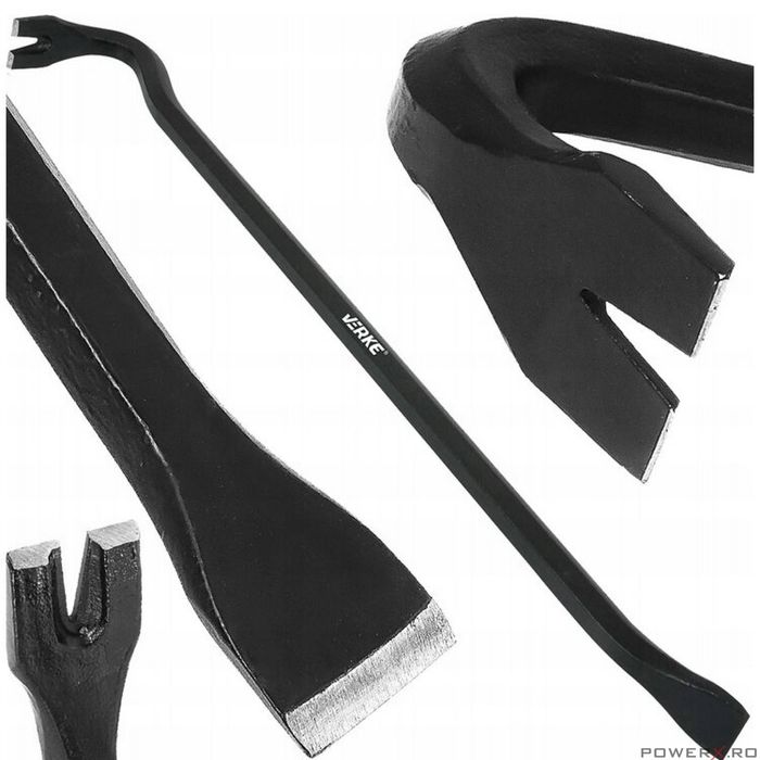 Levier, ranga cu extractor, lungime 800 mm, diametrul 17 mm, Verke