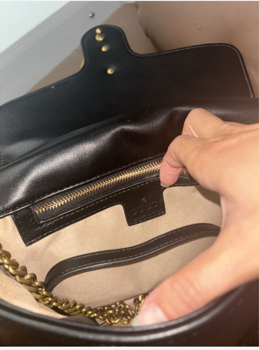 Gucci Marmont кожена чанта