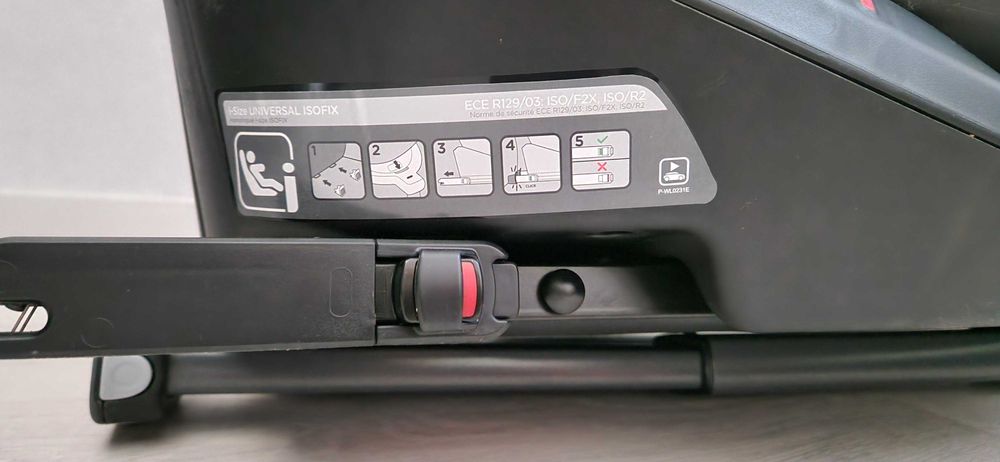 Scaun auto I-Spin 360 de la nastere, cu insert de bebelusi