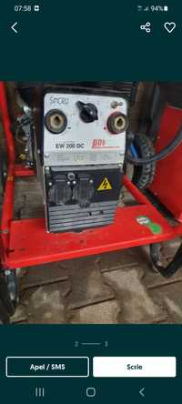 GENERATOR  CURENT INCHIRIEZ cu aparat de sudura 220A profesional