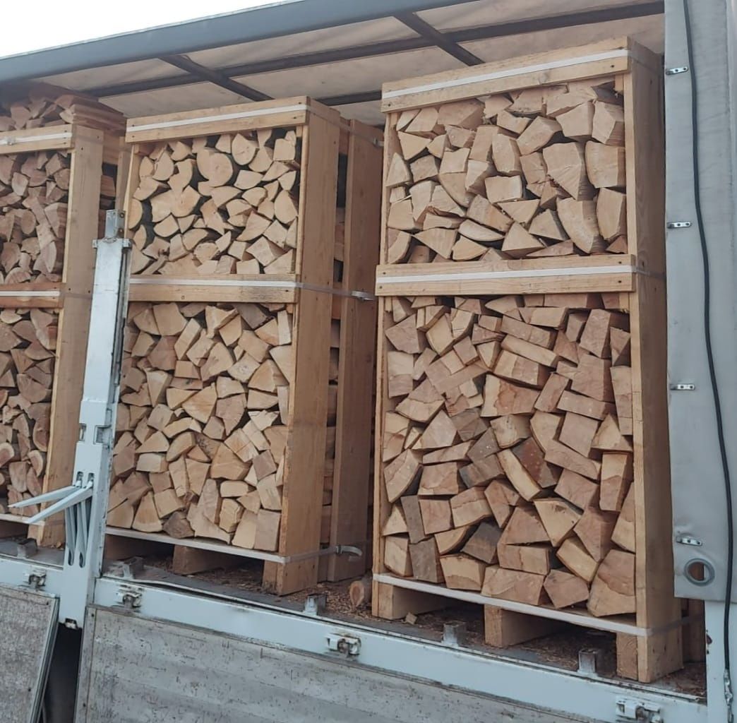 Lemne de foc paletizate