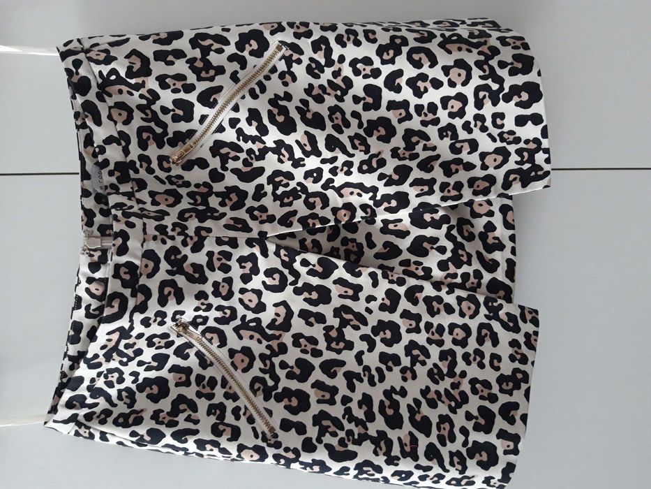 Fustă New Look animal print marime 10/M