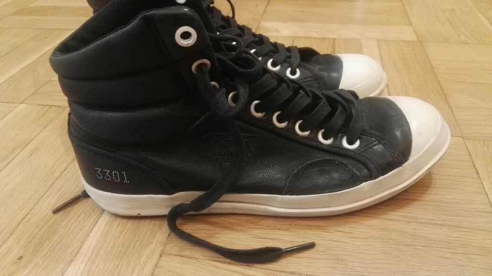 G-star висок кец, запазени, кожени