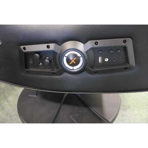 Аудио гейм стол X Rocker Aurora 2.1 Bluetooth с LED светлини
