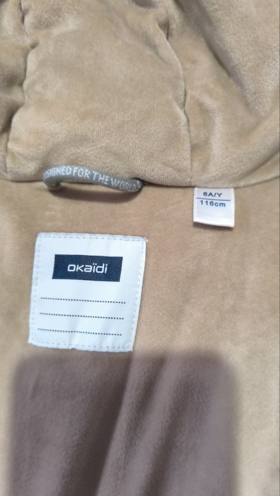 Зимно яке Okaidi 116см.
