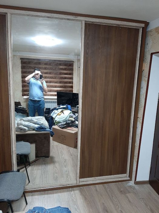 Продается встроенный шкаф-купе в разобранном виде.