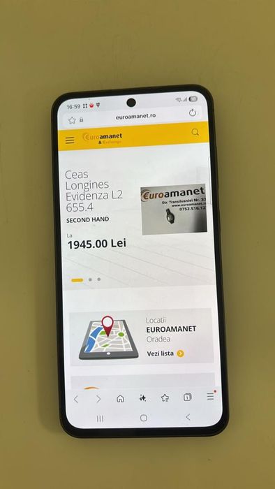 Telefon mobil Samsung Galaxy S24 FE, Dual SIM, 8GB RAM, 128GB, 5G -A-