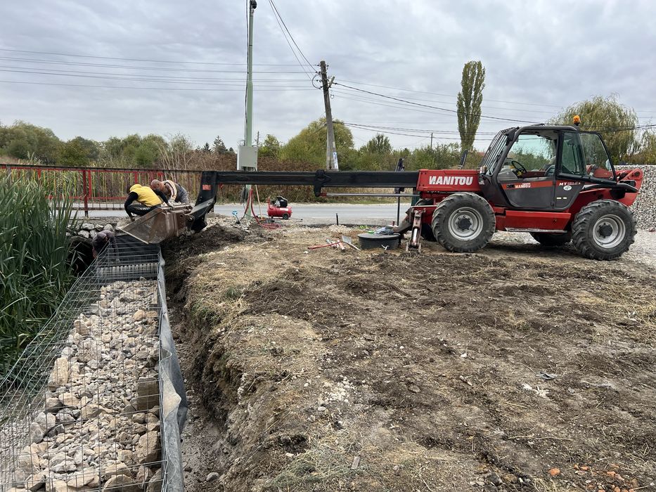 Маниту телескопичен товарач под наем