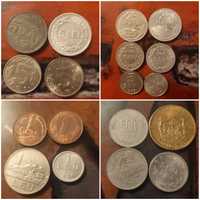 Lot 18 monede UNC  fara dubluri fără separare pret/lot