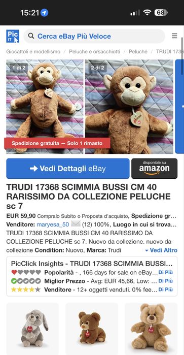 Колекционерска маймуна Beni