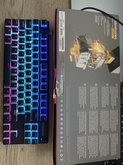 Tastatura Steelseries Apex 9 TKL taste pudding